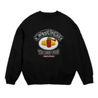 メシテロタイプ（飯テロTシャツブランド）の定番のオムライス（ビンテージ風） Crew Neck Sweatshirt