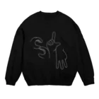 さくほリビングマーケットマーケットのSLM_01_濃色ボディ Crew Neck Sweatshirt