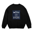 ワンダーシレールのデニムシードオブライフシリーズ Crew Neck Sweatshirt