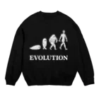 Riveredストアの足ザラシ"EVOLUTION" スウェット