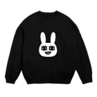 rabbit.bのpoker face rabbit Crew Neck Sweatshirt