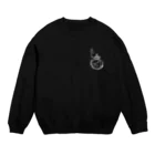 ともしびSUZURIショップのともしびランプ(白) Crew Neck Sweatshirt