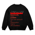 PALA's SHOP　cool、シュール、古風、和風、のDECLASS Crew Neck Sweatshirt