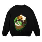 Lichtmuhleのヘッドフォンモルモットグリーン Crew Neck Sweatshirt