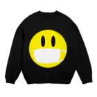 DRIPPEDのマスクをしたスマイリーフェイス Crew Neck Sweatshirt