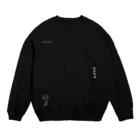 fullbaccaのTMさんのいぬ（もだん） Crew Neck Sweatshirt