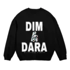 DIMADARA BY VULGAR CIRCUSのDIM666DARA/DB_50 Crew Neck Sweatshirt