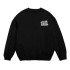 TiRMo のテガキロゴティラモ(黑) Crew Neck Sweatshirt