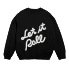 9bdesignのLet it Roll 巻寿司（裏巻き） Crew Neck Sweatshirt