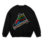 よシまるシンのスニーカーあみだ2 Crew Neck Sweatshirt