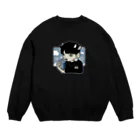 Adult-washerのうしうし Crew Neck Sweatshirt