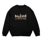 カワウソとフルーツのギャングオッターズ Crew Neck Sweatshirt