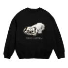 犬グッズの店しえるぶるーのミトンに入ったパグ  Crew Neck Sweatshirt