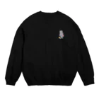 SUIMINグッズのお店の【小】シャイな玉子握り Crew Neck Sweatshirt