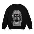 heymar のガネーシャ　しろ Crew Neck Sweatshirt