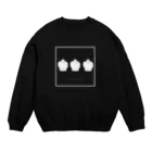 rilybiiの3 cupcake 🧁 Crew Neck Sweatshirt