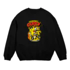 チャンピオンカレー＠SUZURI店のChampion's Curry×KENTOO "HOT ROD" Crew Neck Sweatshirt