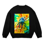 Higurashi430のカブトムシ ☆グラントシロカブト☆   Tシャツ Crew Neck Sweatshirt