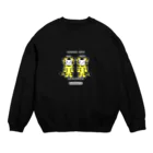 mikepunchのおにぎりキッズ・とらのいをかりるねこ Crew Neck Sweatshirt