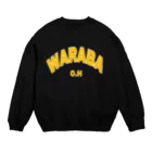 WARABA O.HのWARABA College Logo Yellow  スウェット