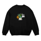 ねこしゃらだのねこしゃらだ Crew Neck Sweatshirt