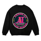 🤍一ノ瀬 彩 🐇⸒⸒ suzuri支店🤍の一ノ瀬彩:LOGO_IDOL風【英語】 Tシャツ Crew Neck Sweatshirt