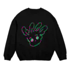 ビニールハウスのホウレンソウ（マーブル） Crew Neck Sweatshirt