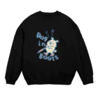 yuccoloの長靴を履いた犬 Crew Neck Sweatshirt