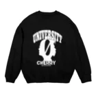 チェリー大作戦のオリジナルグッズ【公式】の大学0年生 Crew Neck Sweatshirt