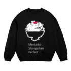 riflelizzieのめんたいこおいしい Crew Neck Sweatshirt