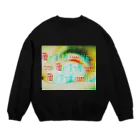 found Radioの炎症 Crew Neck Sweatshirt