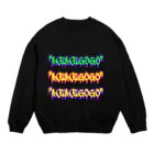 みおの服屋のIKEIKEGOGO2 Crew Neck Sweatshirt