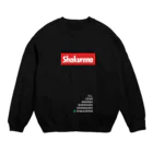 Haaaanのシャクレナパーカー(呪文入り) Crew Neck Sweatshirt