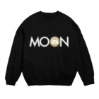 TROPiCALViBESのMOON MONA whitefont Crew Neck Sweatshirt