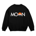 TROPiCALViBESのMOON XMR whitefont Crew Neck Sweatshirt