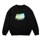 masumi maedaの寄り添う　マメルリハ　 Crew Neck Sweatshirt