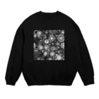 one minute shopのペイズリー柄　ブラック Crew Neck Sweatshirt