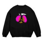 ぼくかえるの金マン Crew Neck Sweatshirt