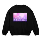 Teatime ティータイムのボーカリスト オンステージ Crew Neck Sweatshirt