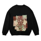 たんぽぽの酒味の防毒 Crew Neck Sweatshirt