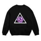 Garbageの脳未粗ボール Crew Neck Sweatshirt