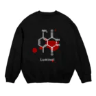 船員ずうのルミノール化学式 Crew Neck Sweatshirt