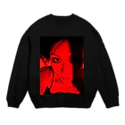 LUNARHOLIC STOREの[Strychnine] zAkro フォトカード柄～壱～（カラー） Crew Neck Sweatshirt