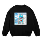 有明ガタァ商会のHIGATAと超魚 Crew Neck Sweatshirt