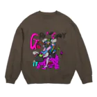 GroPopCandyの悪夢の住人 Crew Neck Sweatshirt