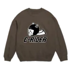 ぺんぎん24のC-RIDER Crew Neck Sweatshirt