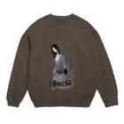 フレ末屋の絵巻から解き放たれた女幽霊でふぉ美 Crew Neck Sweatshirt