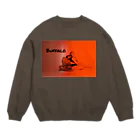 Ｔshirt_Buffaloの我慢しない生き方 Crew Neck Sweatshirt