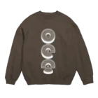 イラスト MONYAAT のバームクーヘンE Crew Neck Sweatshirt