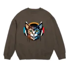 R&N PhotographyのDJ Cat Crew Neck Sweatshirt